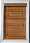 Wood Blind Economy 2 inch slats