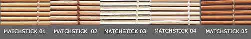 woven wood panel track colors