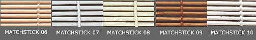 woven wood panel track colors