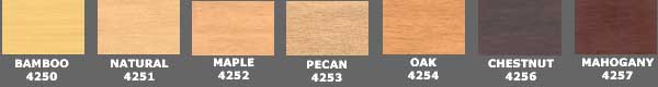 premium faux wood blind colors