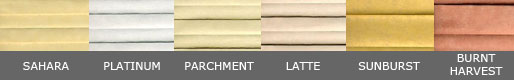 honeycomb shade colors