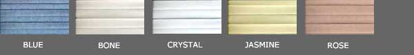 honeycomb shade colors