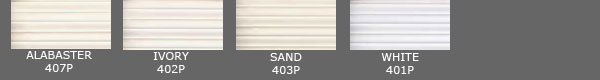 pleated shade colors