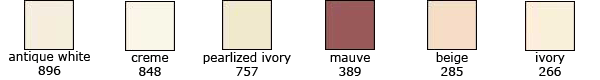 mini blind colors