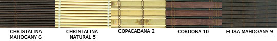 woven wood roman shade colors