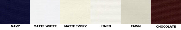 blackout solar roller shade colors