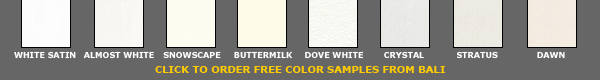 Tinted Whites shade colors